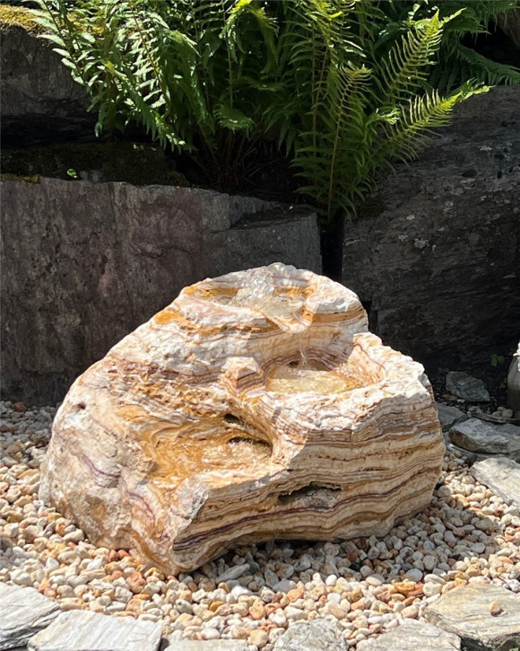 Quellstein Bachlauf Marmor Angel Sparks L80cm mit Quellschalen Gartenbrunnen Springbrunnen Quellstein Bachlauf Marmor Angel Sparks L80cm mit Quellschalen Gartenbrunnen Springbrunnen