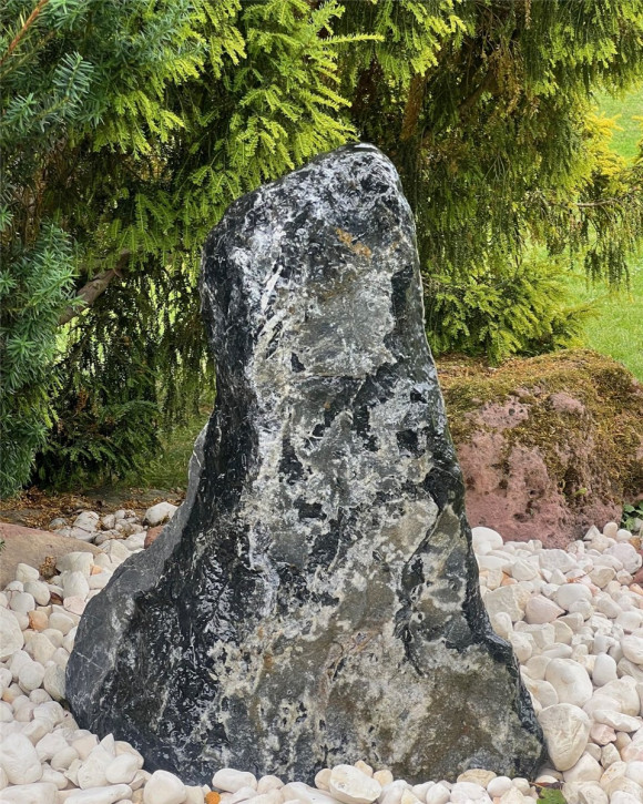 Quellstein Black Beauty 85cm Naturstein Gartenbrunnen Springbrunnen Komplettset Quellstein Black Beauty 85cm Naturstein Gartenbrunnen Springbrunnen Komplettset