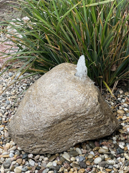 Quellstein Muschelkalk L70cm Naturstein Gartenbrunnen Springbrunnen Komplettset Quellstein Muschelkalk L70cm Naturstein Gartenbrunnen Springbrunnen Komplettset