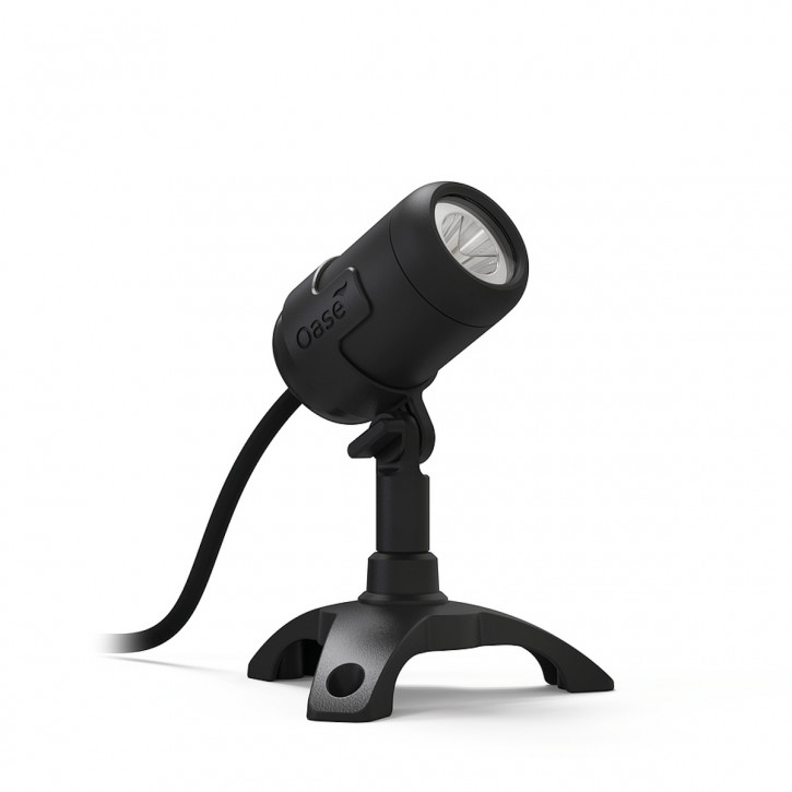 LunAqua Connect S Solo weiß Oase LED Spot für Wasserspiele und Quellsteine