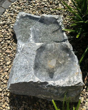 Quellstein Bachlauf Marmor L95cm mit Quellschalen Gartenbrunnen Springbrunnen