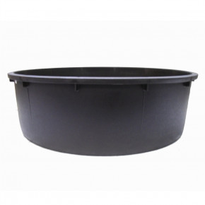 PE Becken mit GFK Deckel Ø120x35+Stütze | Pumpe Oase Aquarius Universal 3000