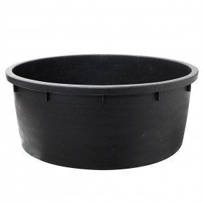 PE Becken mit GFK Deckel Ø88x35 + Stütze | Pumpe Oase Aquarius Universal 3000