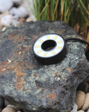 LED Ring 18 SMD 50 mm Quellbeleuchtung für Quellstein Springbrunnen Wasserspiel