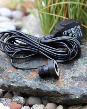 6er LED Ring warm weiß Unterwasser Beleuchtung für Quellsteine Wasserspiele