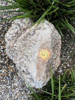 Quellstein Onyx Marmor 75cm Naturstein Gartenbrunnen Springbrunnen Set