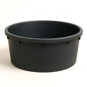PE Becken mit GFK Deckel Ø88x35 | Pumpe Oase Aquarius Universal Classic 3000