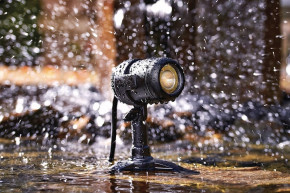 LunAqua Connect M Set 3 Oase LED Spot Strahler für Wasserspiele und Quellsteine